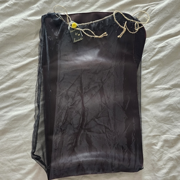 Genuine Leather Burgundy High Quality Tote Asymmetrical Large Bag by AAKASHA - Picture 11 of 14